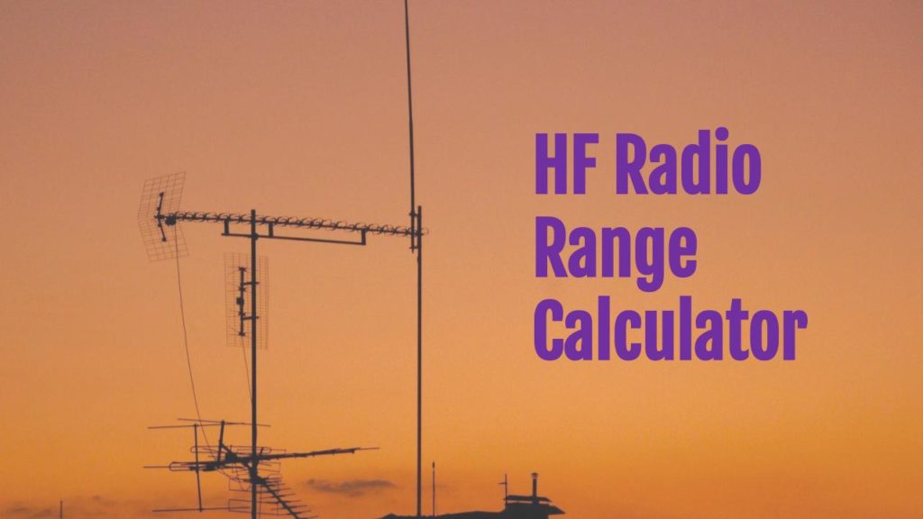 HF Radio Range in km or miles