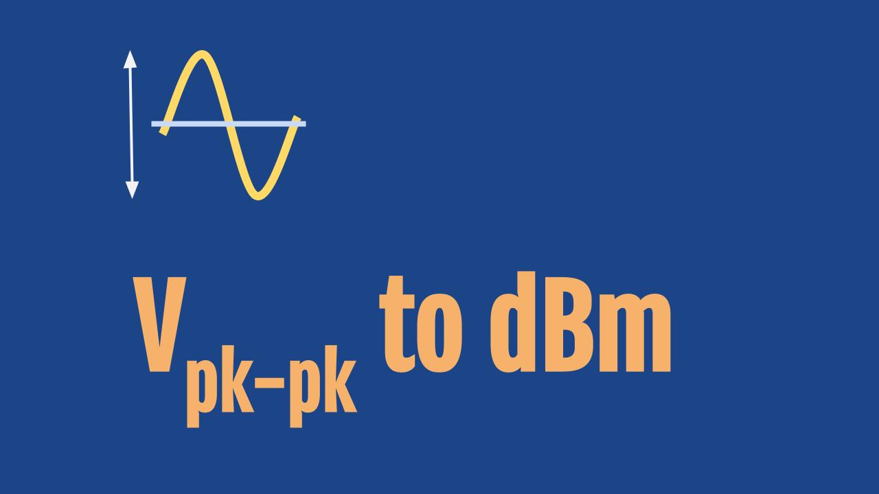 vpp-to-dbm-calculator-with-examples-and-formula