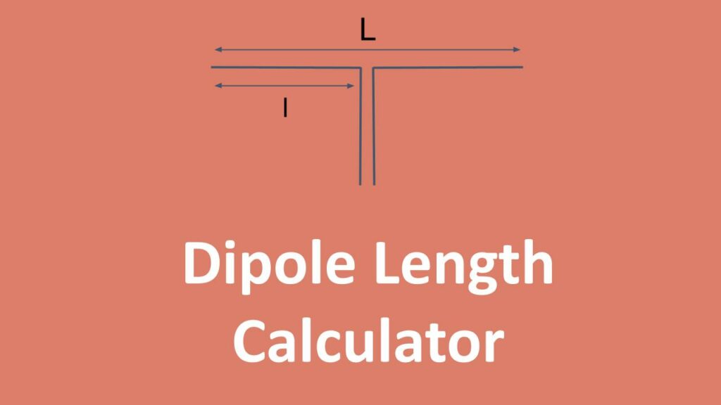 Dipole Antenna Length Calculator