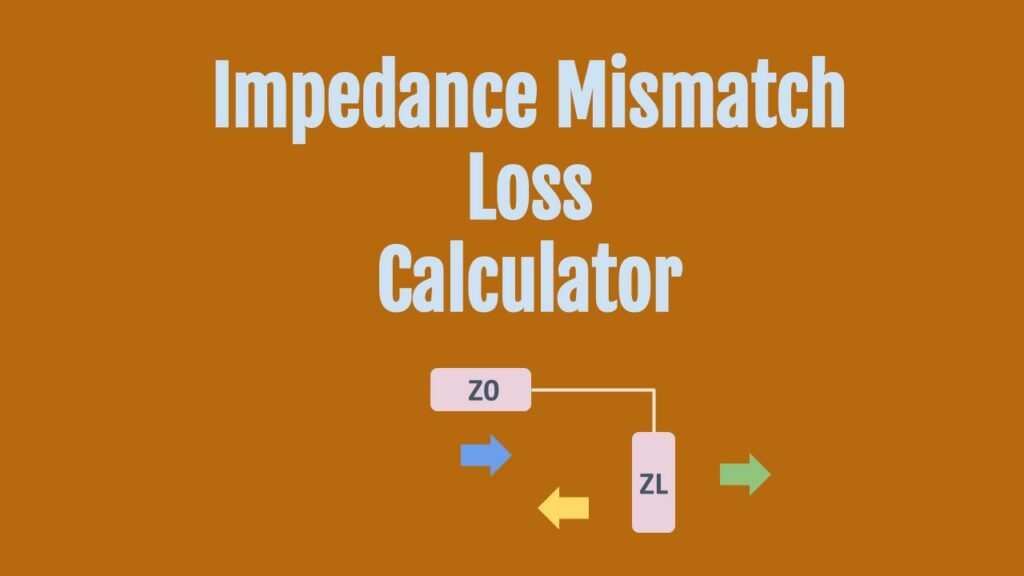 Impedance Mismatch Loss Calculator (with Examples)