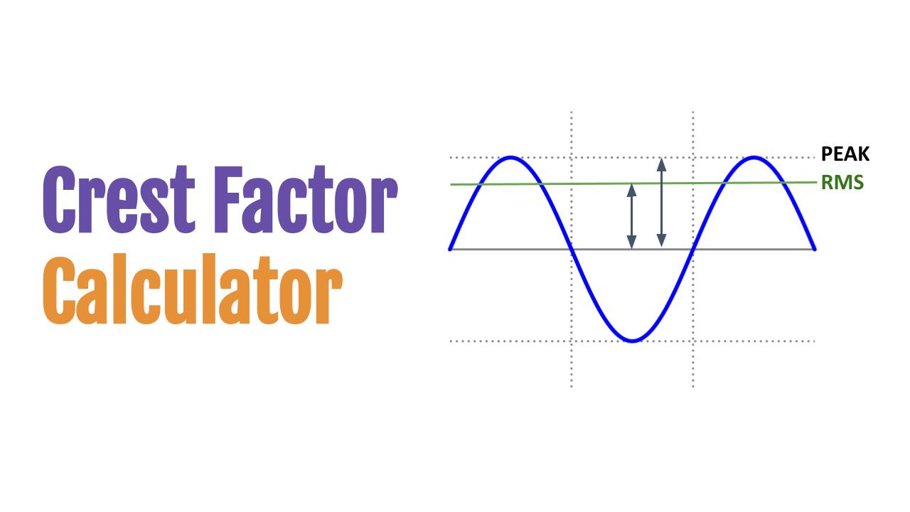 crest-factor-calculator