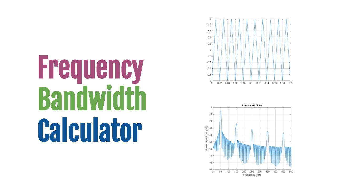 frequency-bandwidth-calculator
