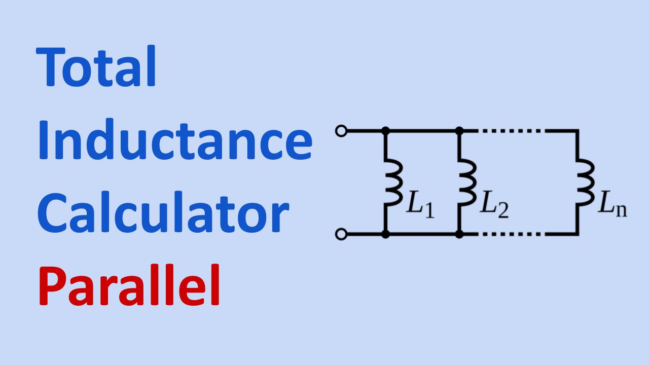 Parallel Inductance Calculator