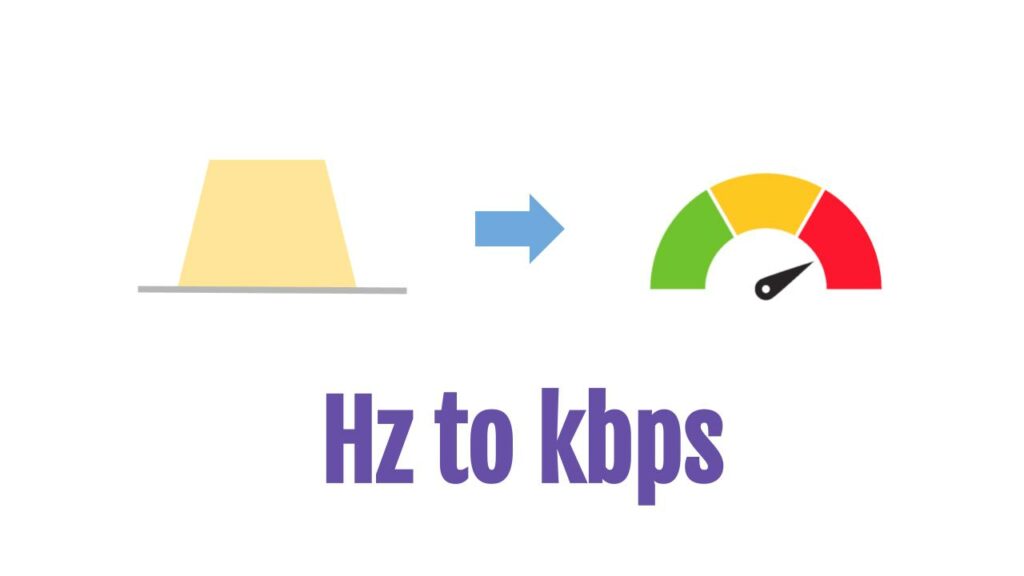 Hz To Kbps Calculator