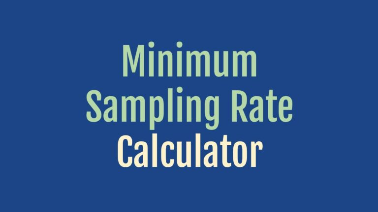 Calculators | 3ROAM